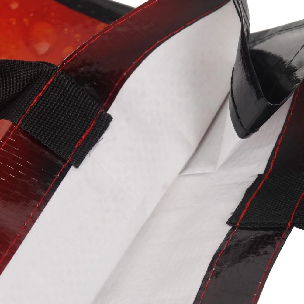 
2020 Promotional Item Eco Portable Collapsible PP Woven Shopping Tote Bag 