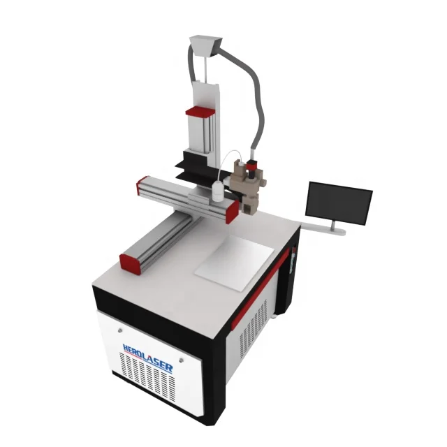 Platform 4 axis Automatic Laser Welding machine 4D Laser Welding CNC welding system with Rotary Jig four dimensional Welder