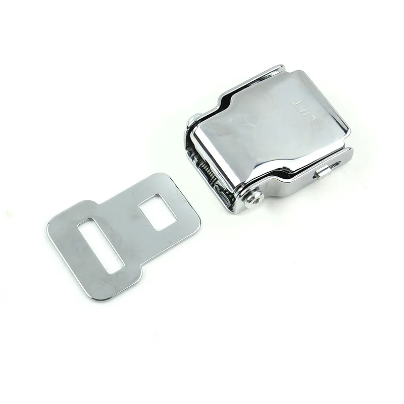45# Steel High Tensile Strength Aviation Buckle Airplane Seat Belt Buckle