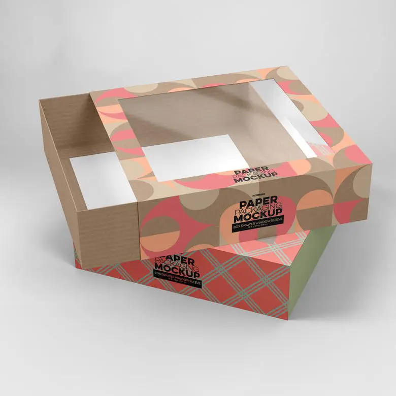 Wholesale Custom Folding Food Packaging Paper Box For Sushi Cake Cookiey Macaron Donut Takoyaki Candy Packaging Box