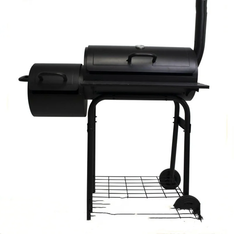 China price best quality instant foldable portability Charcoal BBQ Grill Offset Smoker with Side Table