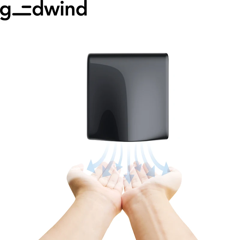 brushless/brush  eco hand dryer bathroom air dryer stainless steel hepa filter