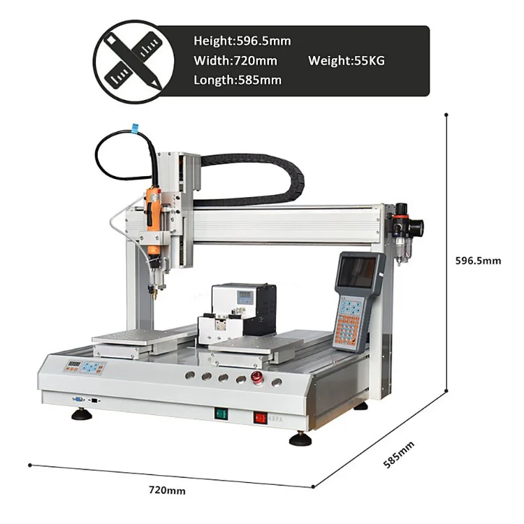 JL-5331 Double platform tightening fastening feeder screwdriver machine screw fastening machine