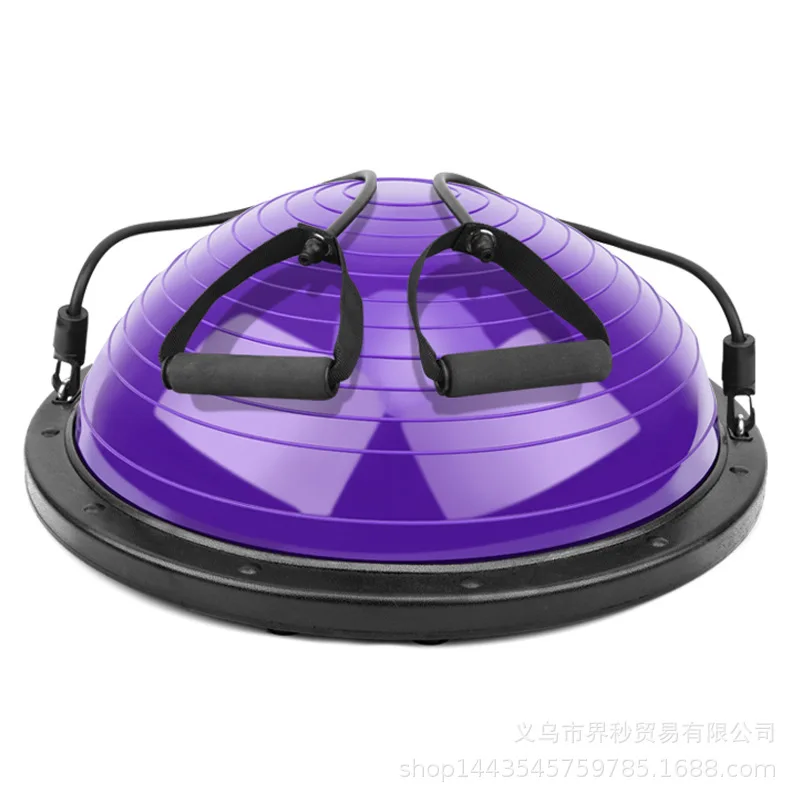 Fitness Gym Equipment pvc exercise 46cm diameter pilates jumping Balance half round yoga