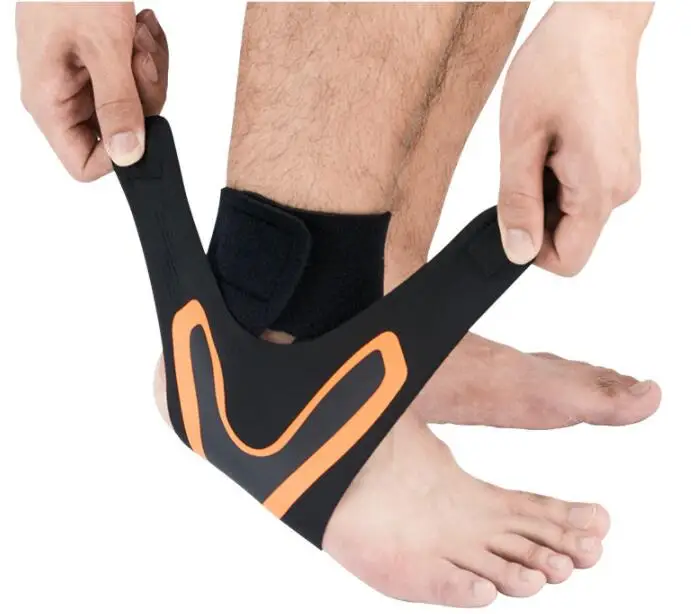Wholesale adjustable ankle brace lace up ankle support Ankle Pain Sprain Guard Strap Brace
