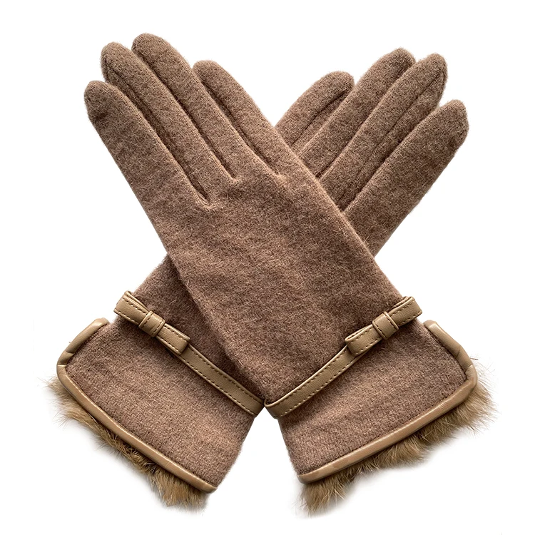 Кожаные зимние женские модные на заказ мотоциклетные горные велосипеды уличные ветрозащитные меховые теплые перчатки