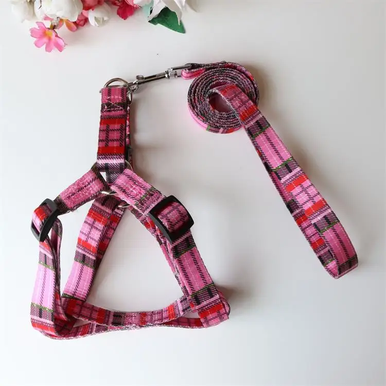 Smart Climbing ShenZhen Retractable Custom Logo Nylon Small Dog Rope Harness  Pet Supplies Eco Friendly Harness