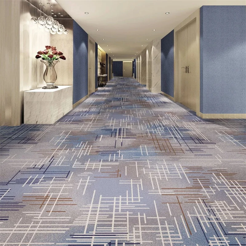 Pool Hall Special Printed Carpet Custom Printing Full Spread Of Fire Retardant Billiard Club Hotel Corridor Carpet Custom LOGO