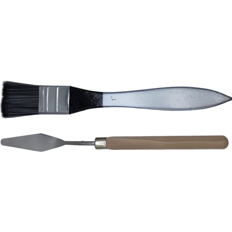 High Quality 24Pcs Double Color Nylon Hair Natural Wooden Handle Watercolor Artist Brush Set