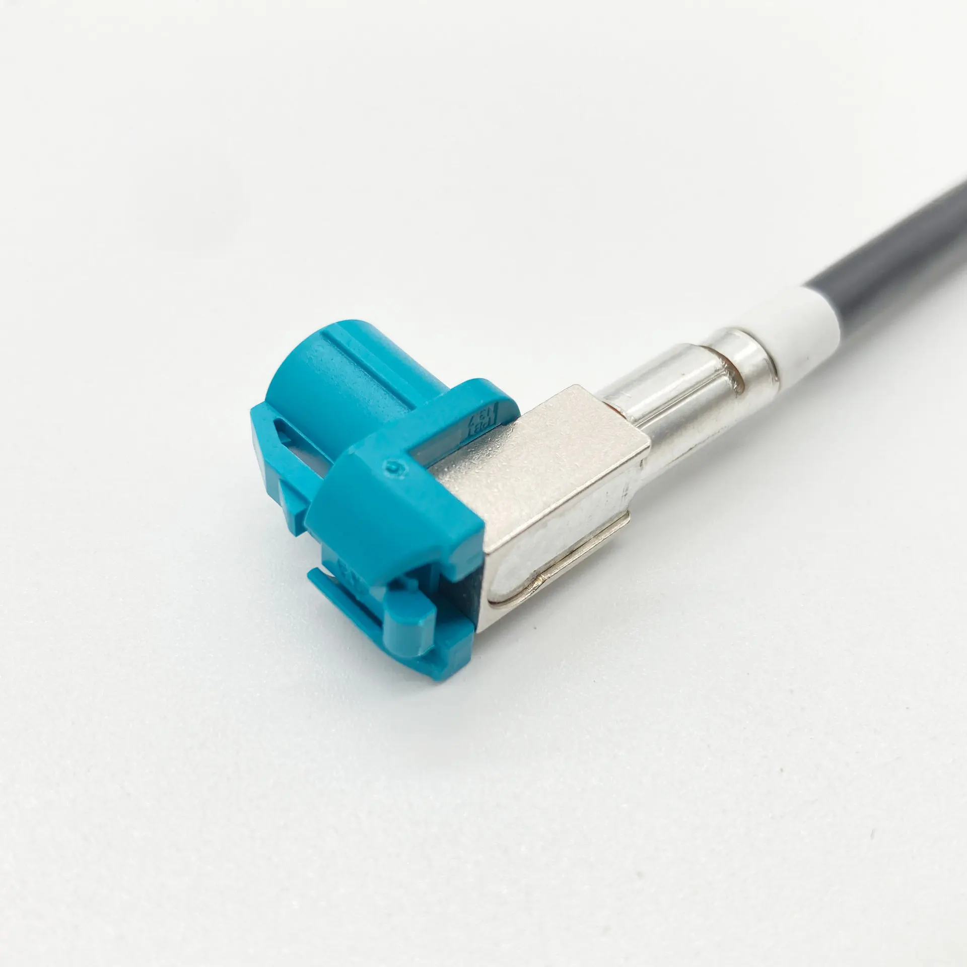 RF Coaxial Connector Wire 90 Degree Bend Male Head Horizontal C-type Pin Soldered PCB Board GPS Antenna Cable