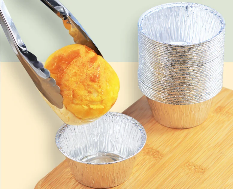 Custom aluminium foil container baking food grade tray metal pizza box cooking tool suitable for restaurant and kitchen party