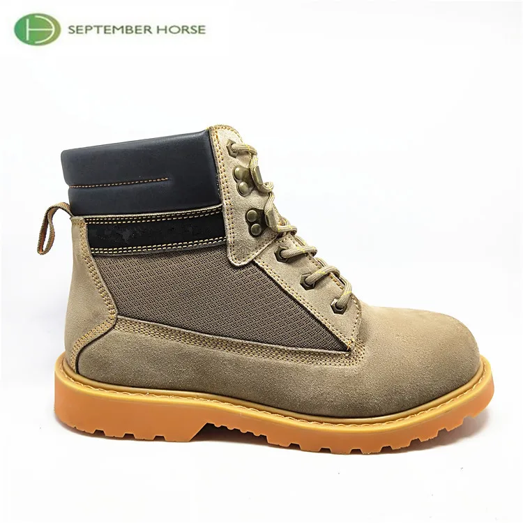 Acid resistant work cowboy outer soles boot for men
