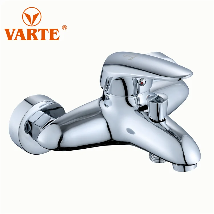 
wholesale chrome plated modern style bath room bathtub showers faucet tap 
