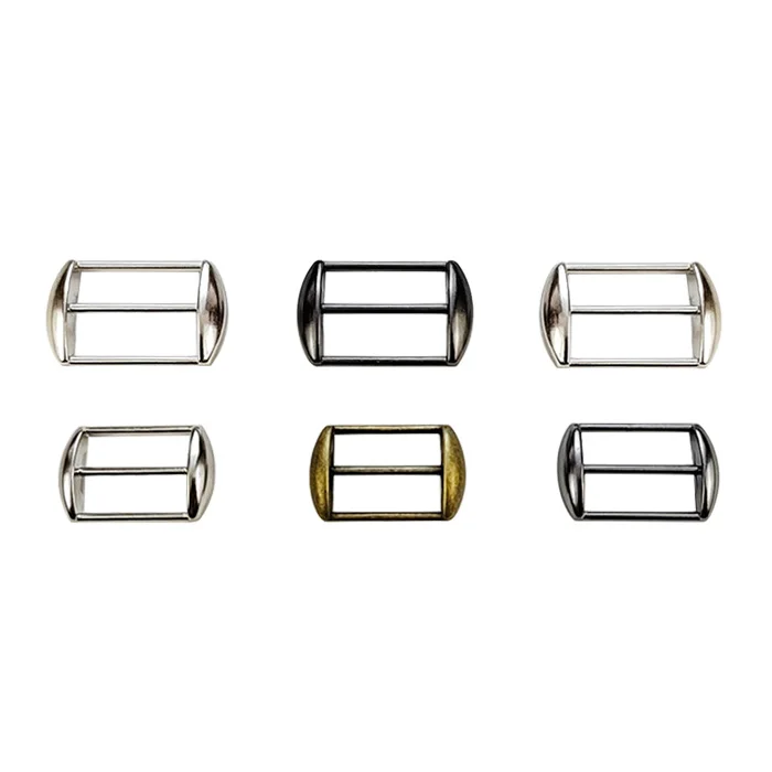 Wholesale High Quality Nickle Bronze Gun Black Zinc Alloy Ladder Cap Alloy Metal Adjustable Cap Strap Buckle