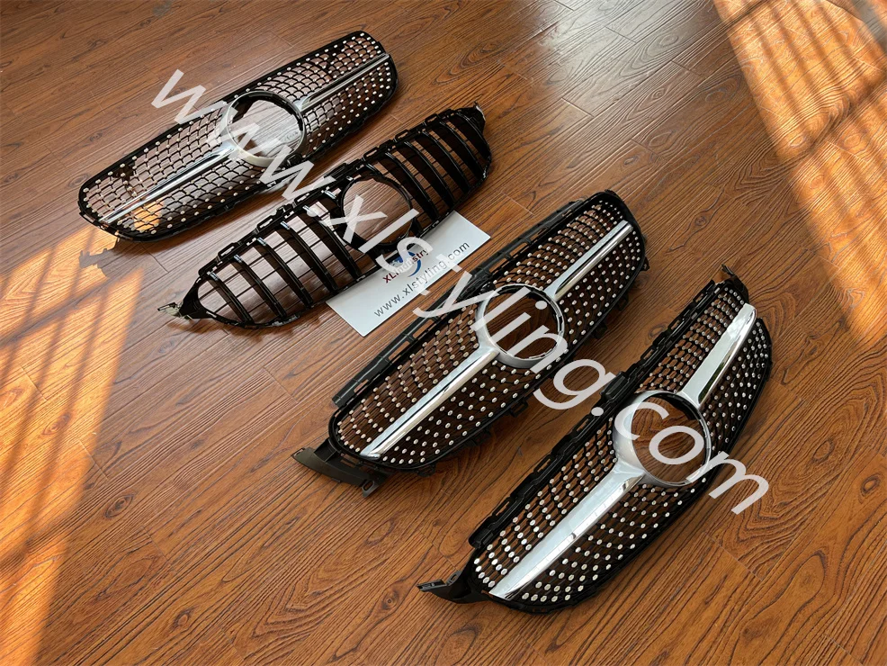 Car Styling Facelift Grill For Mercedes BENZ W205 X253 W213 Diamonds Grilles