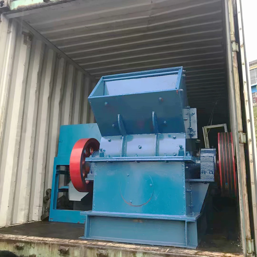 High Efficiency Limestone Ore Stone Crushing Machine Double Stage Hammer Crusher