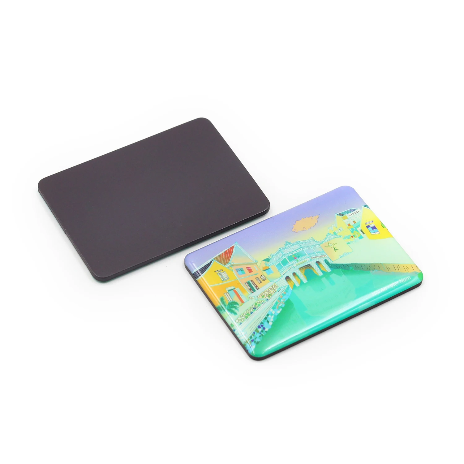 The Bad Most Preferred And Highest Quality Product Souvenir Fridge Magnet Epoxy With Custom Logo Printed