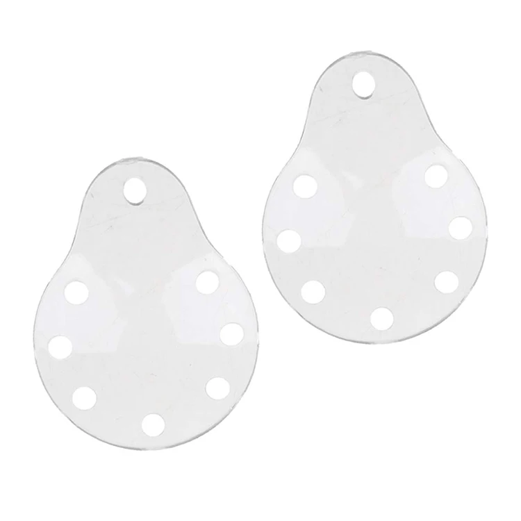 Best Sell Medical plastic material eight holes eye shield