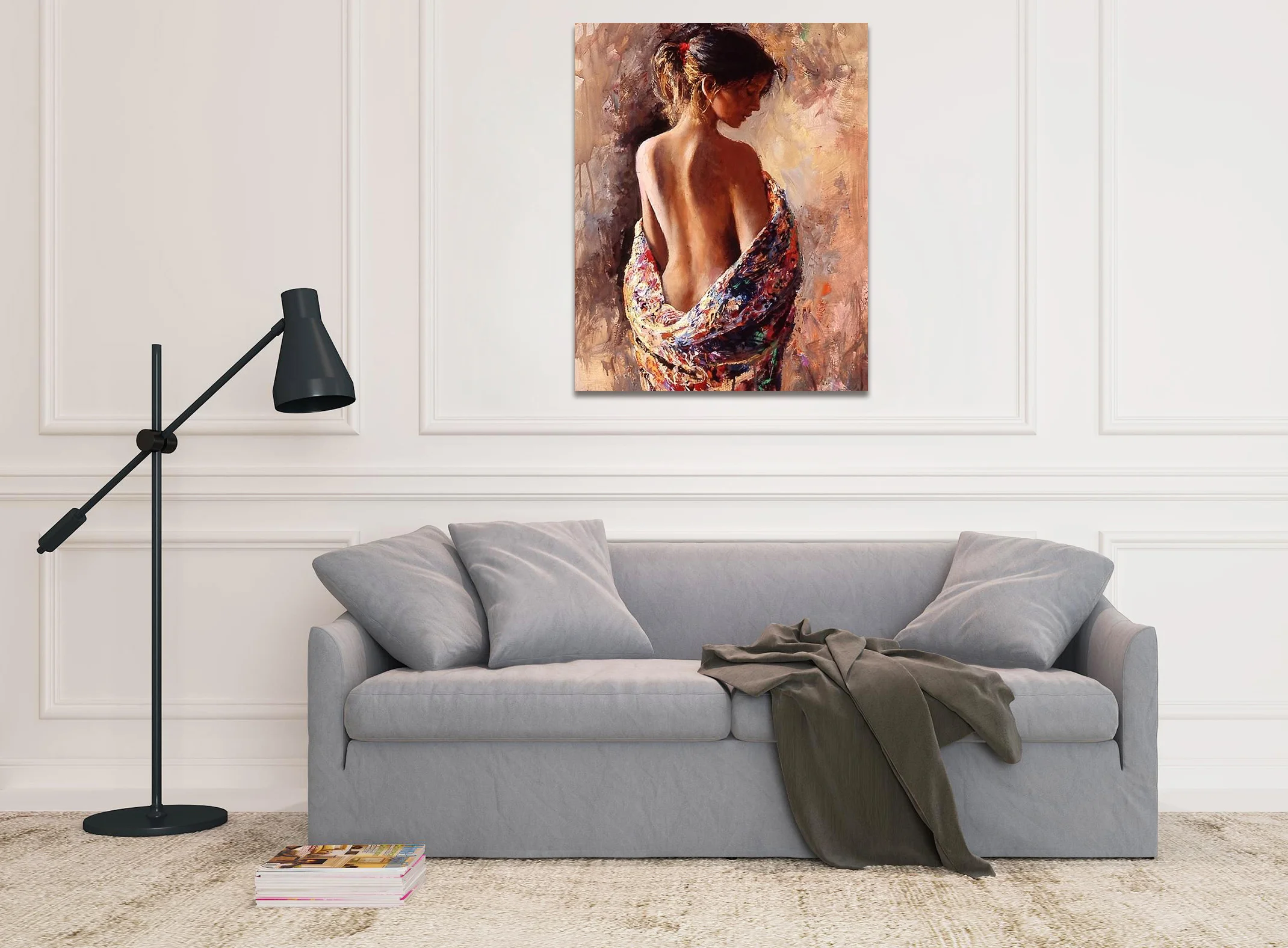 Customized Diamond Painting 5D Full Round Drill Diamond Nude Woman DIY Diamond Painting For Decorating