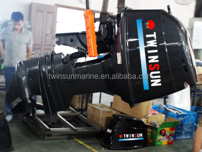 Wholesale TWINSUN yamahas design 60 hp outboard motor 2 stroke fishing boat motor