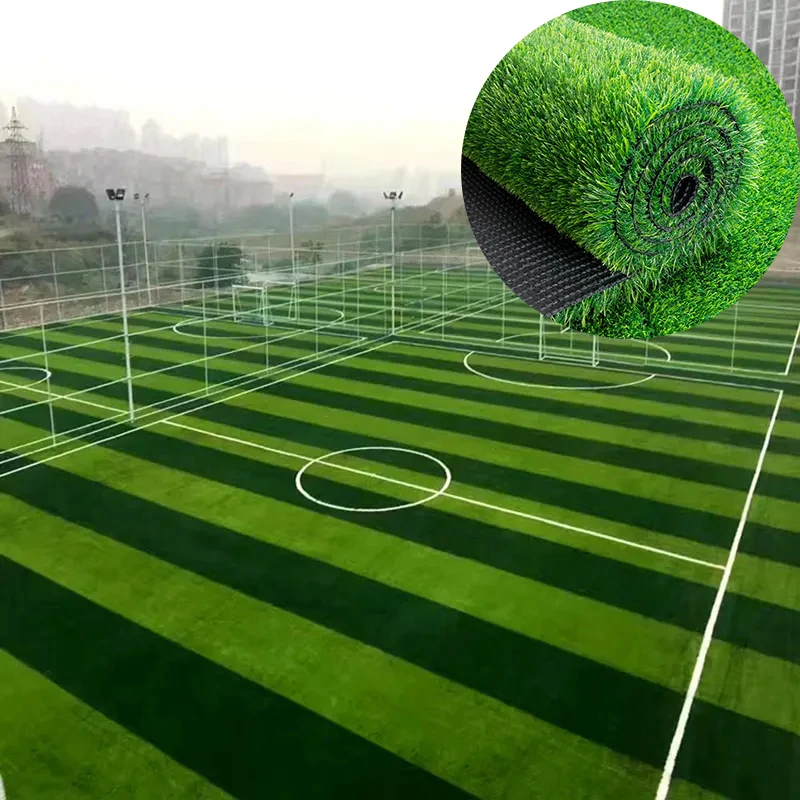 Wholesale golf soccer turf carpet Artificial grass price for Football Lawn garden and sports flooring golf soccer turf carpet