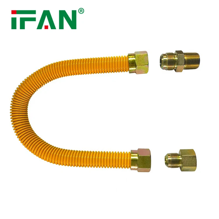 IFAN Natural Gas Grill Hose with Quick Connect Propane Gas Hose Assembly for Low Pressure Appliance