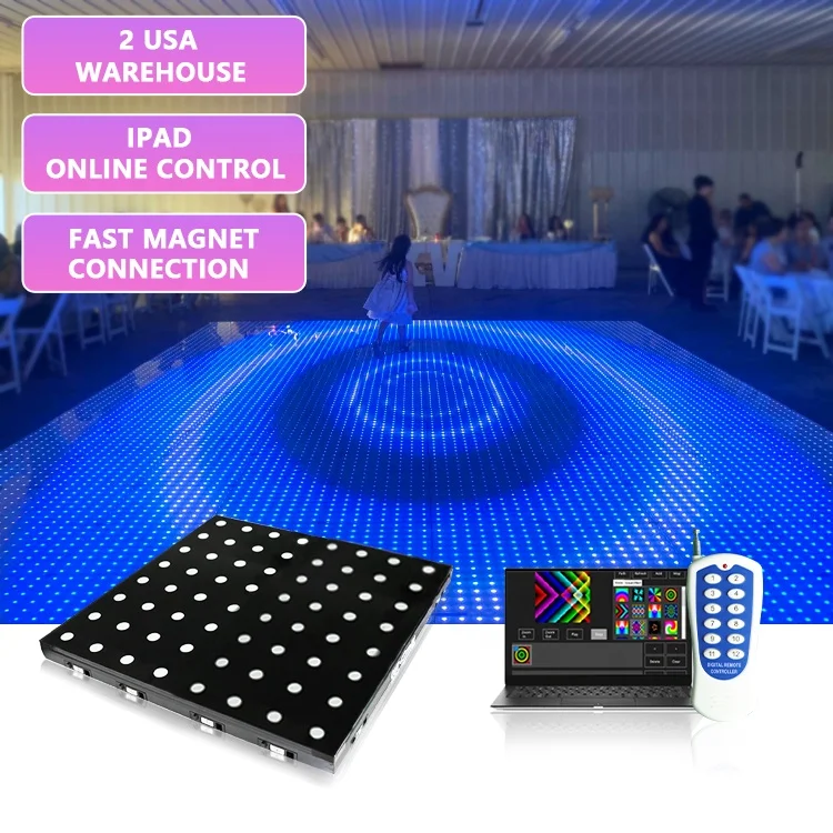 Indoor Full Color Lighting Images Effect acs Led Dance Floor Panels