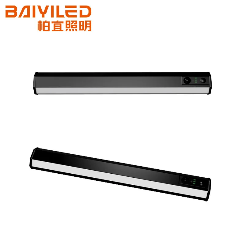 Kitchen Wall Mounted Professional Smart Portable Usb Charging Closet Motion Sensor Black Furniture Under Cabinet Lights