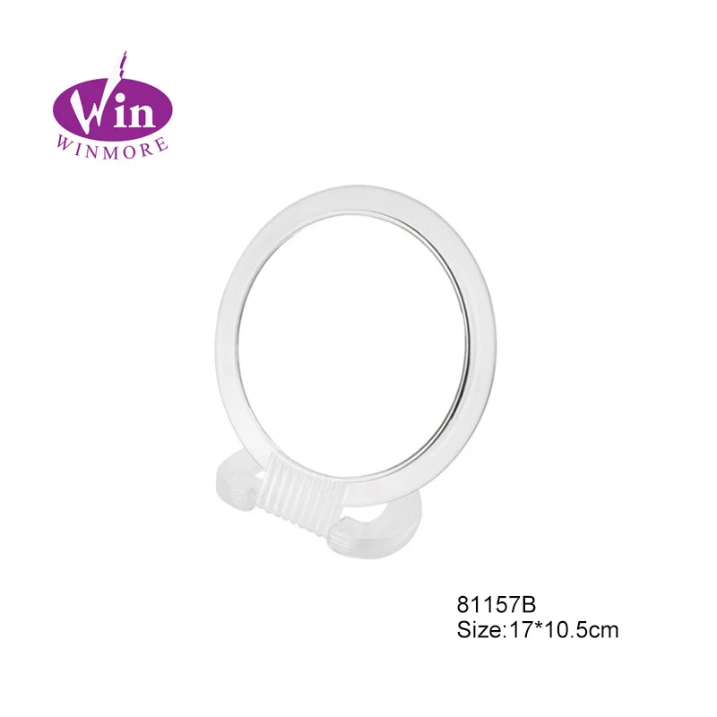 cheap plastic  folding table cosmetic  make up  mirror double sides mirror