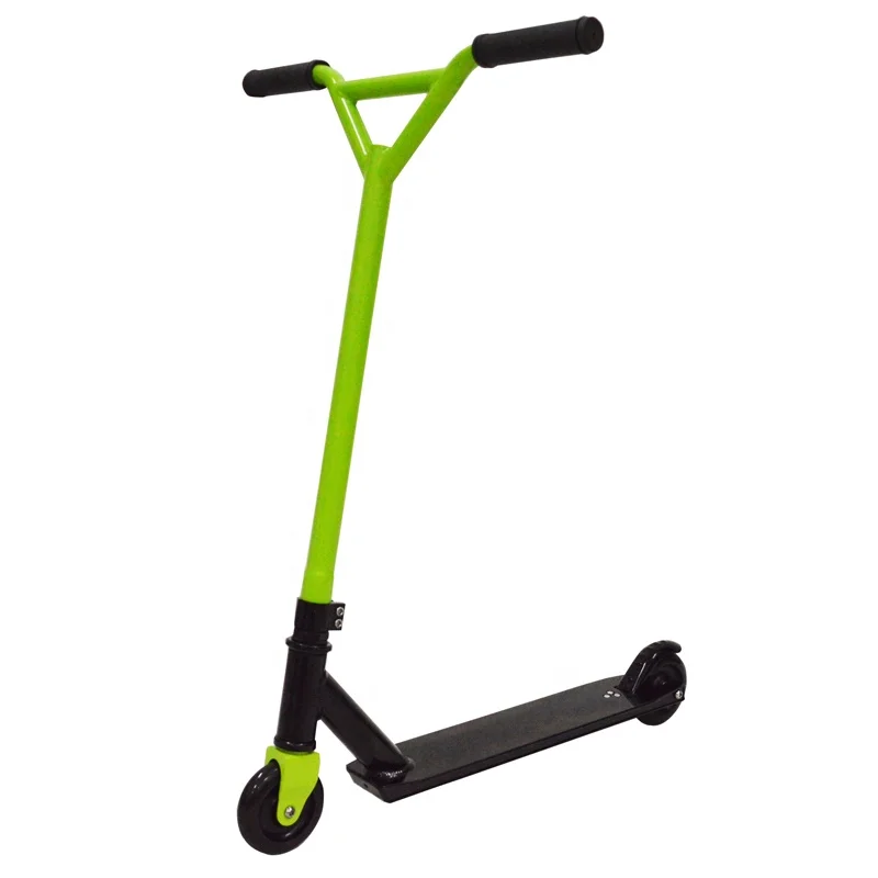 Салазки скутер, 100 колеса салазки 2-в-1 Дети Скутер снегоход, регулируемая длина ручек Алюминиевый напольный Электрический скутер