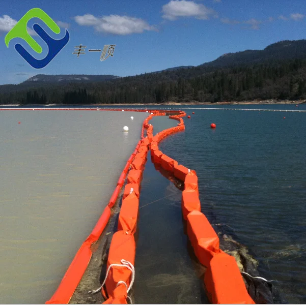 Fence Anchor Pvc Solid Floating Barriers Oil Spill Containment Boom