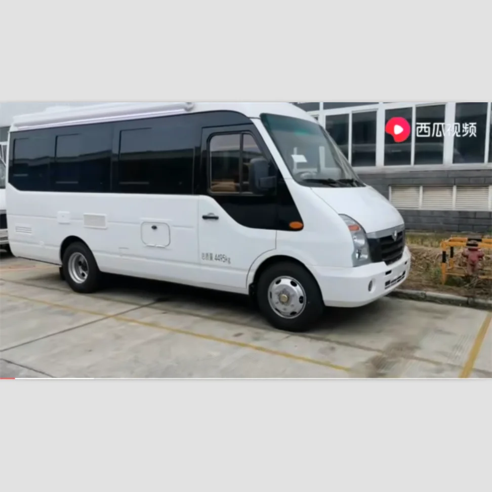 
RV Camper Trailer Motor home Travel Home Equipped With Washroom Bed Wardrobe Sofa Table Air Container Refrigerator Cooking kit 