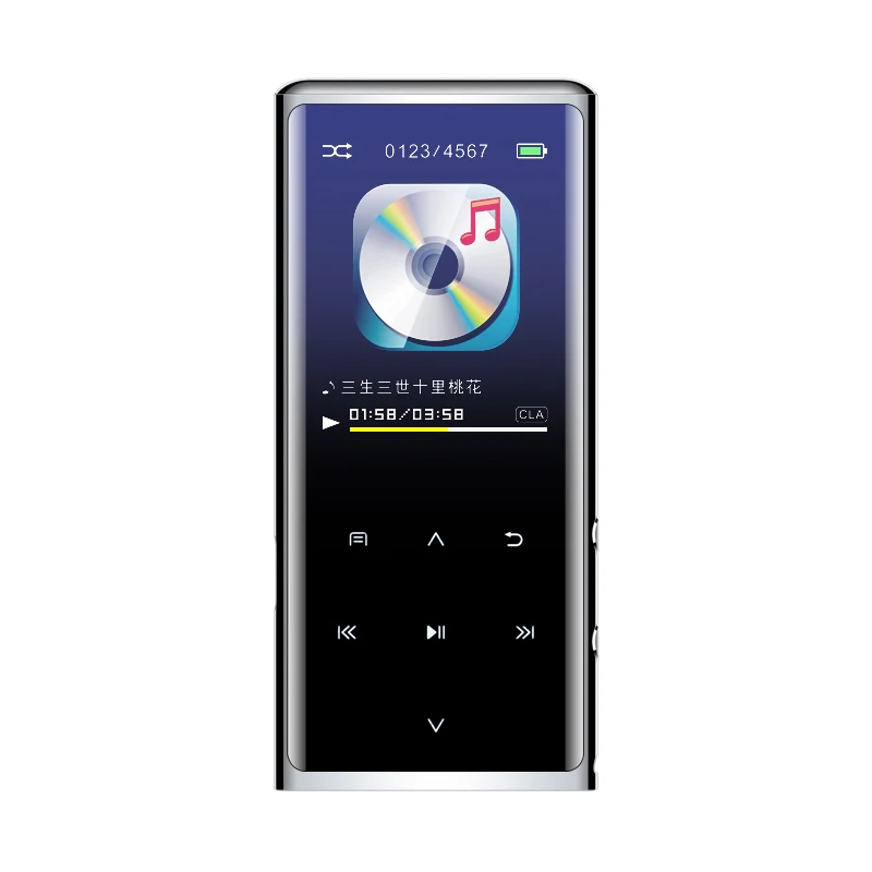 CustomizationJNN M27 Newly Design BT5.0 FM 32GB HiFi Lossless Sound MP3 Music Playing Sports Jogging MP4 MP3 player with speaker