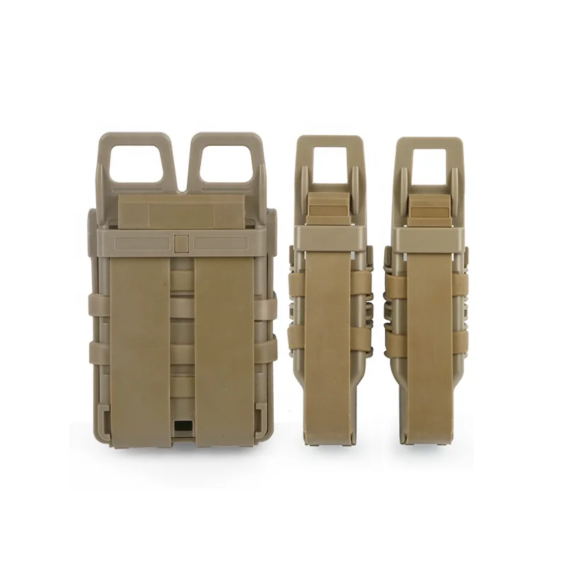 Action Union Molle System Fast Magazine Box Tactical Fast Double Mag Pouch for Tactical Vest Plate Carrier Duty Belt