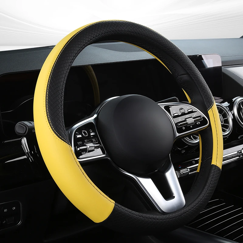 Custom Universal Car Accessories Type O D Shape Car Steering Wheel Cover