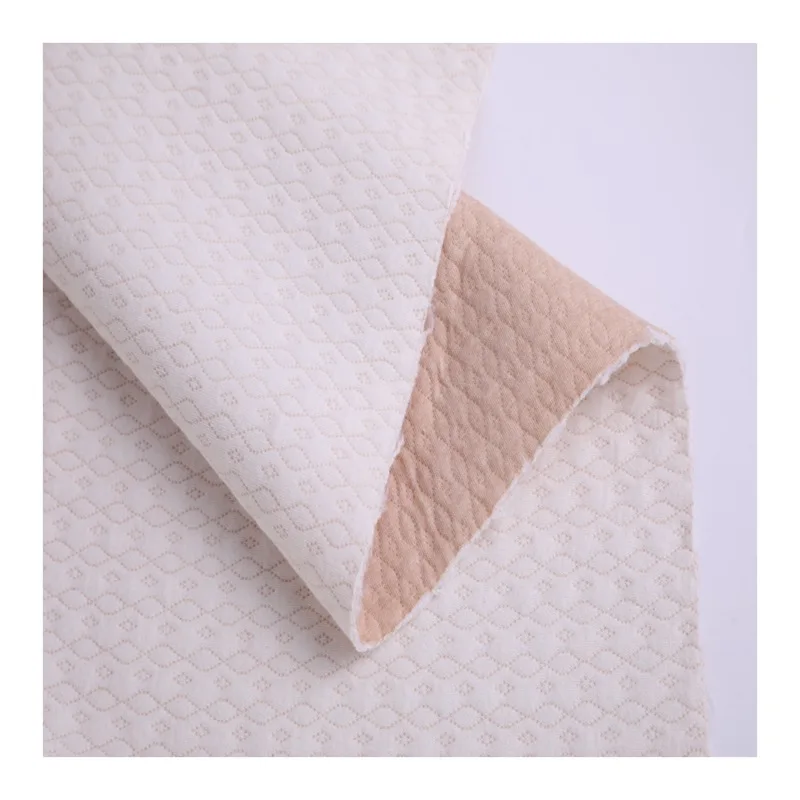 shaoxing factory cotton polyester double sides colorful knit fabric for sleepwear knit jacquard