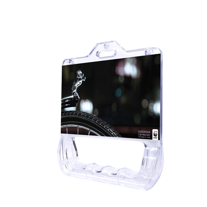 13x8cm ad size bus subway meter advertising handle
