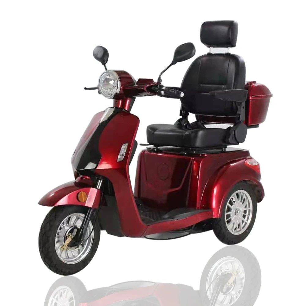 EEC COC Handicapped Elderly LargeTail Box Electric 3 Wheel Disabled Mobility Scooter