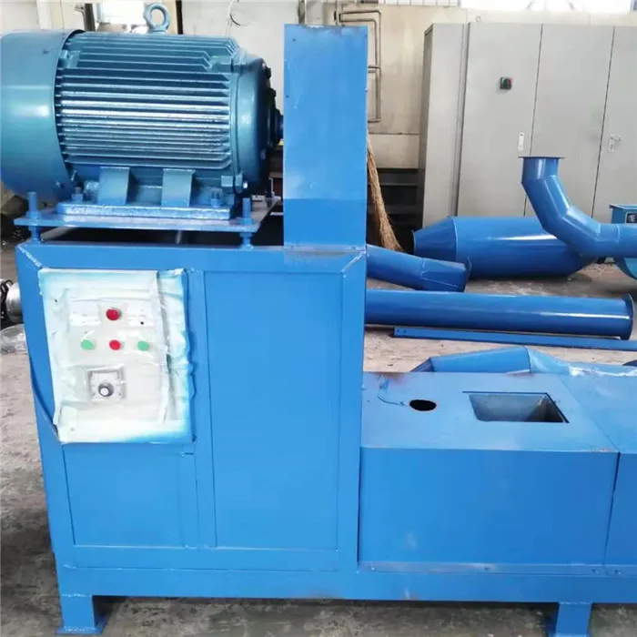 Sawdust coffee husk bricket extruder wood dust biomass briquette machine