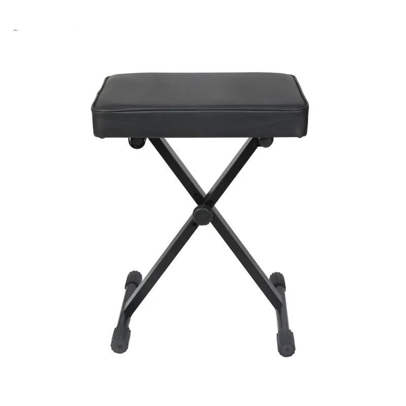 New Stable X-shaped foldign piano stool lifting and heighening folding piano stand Thickened sent surface comfortable cushion