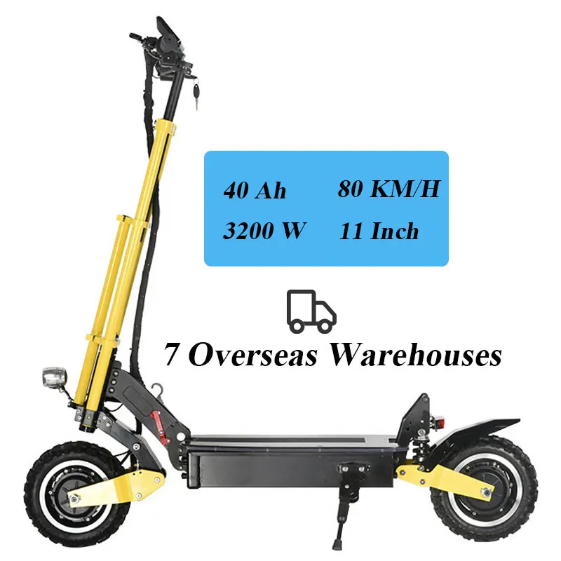 Adult Fat boy Big Wheel High Speed E Scooter Electric 3000W 2000W 60V Moped Electric Scooter