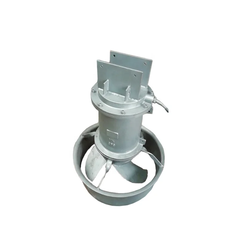 pit/septic tank stainless steel submersible mixer