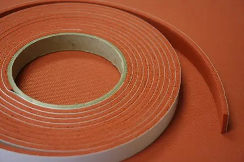 Viton sponge Silicone foam gasket sponge rubber Sheet Thickness, Closed Cell Foam Silikon Sheet, RED Color