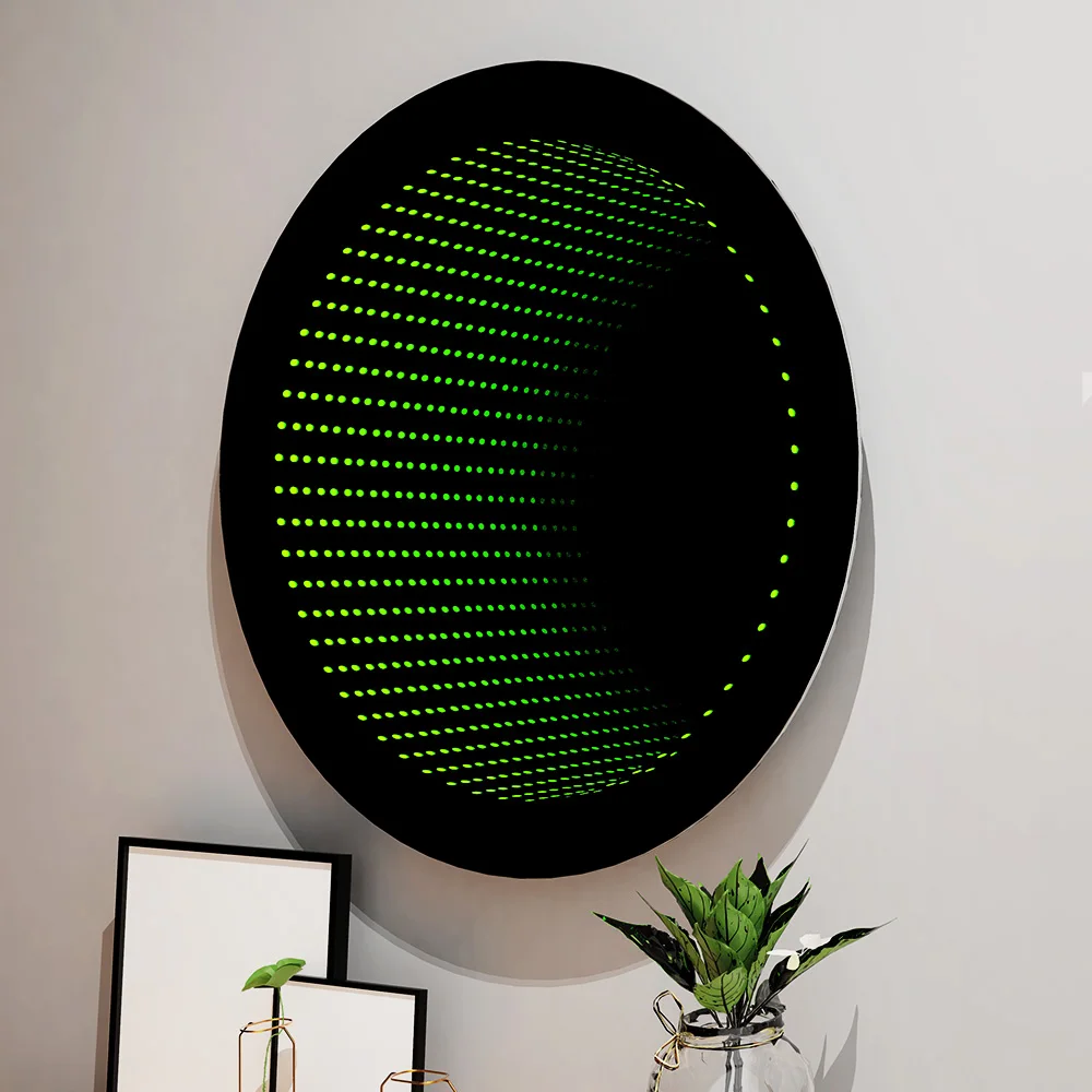 Hot Sale Lighted LED Bathroom 3D Infinity Mirror for Hotel