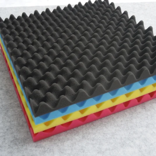 50*50*3cm Acoustic wave sponge panel  fireproofing  foam for club KTV hotel music recording