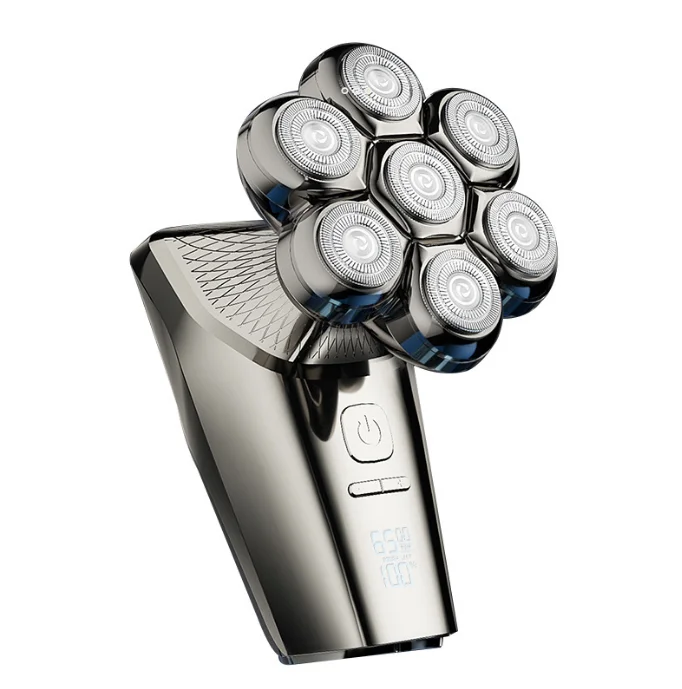 Head Shaver 7D For Bald Men IPX7 Waterproof Electric Razor for Men with Nose Hair Trimmer Shaving Machines Wet / Dry Grooming