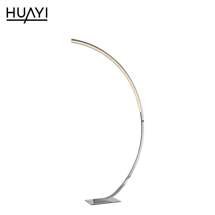 KLUMIA Nordic Art Decorative Luxury Hotel Soft Corner Arc Stand Night Read Modern Led Floor Light