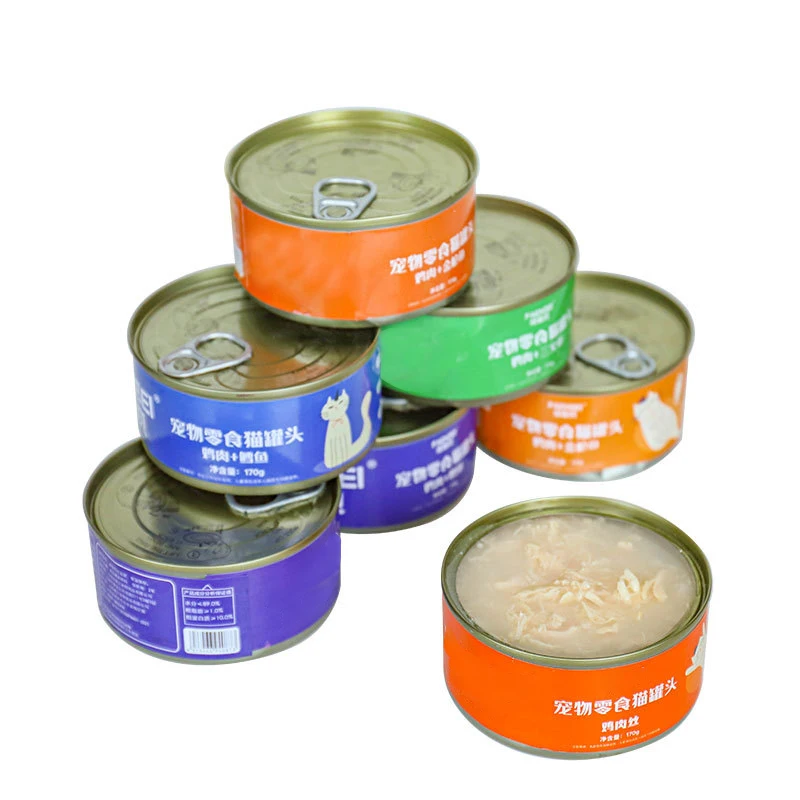 Factory Direct Sales No Antibiotics Wet Grain White Meat Dog Canned Food