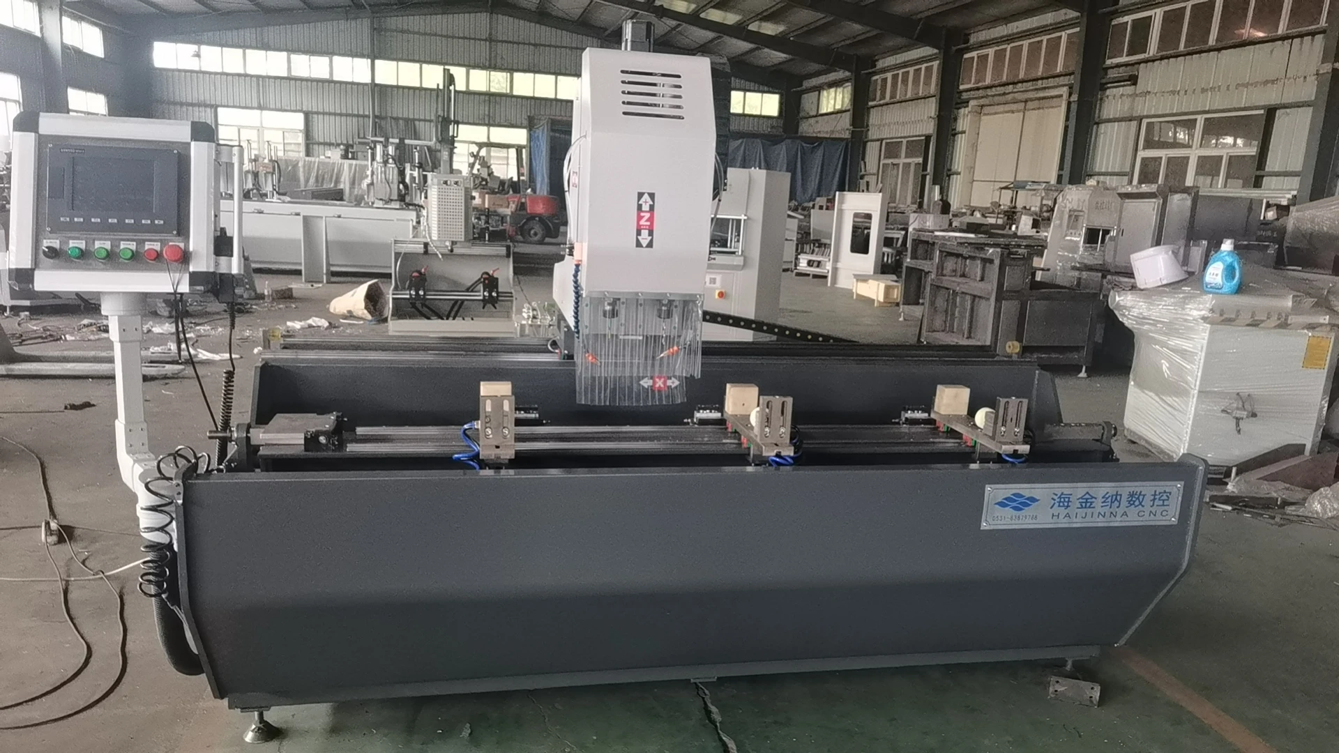 Low Noise Heat Lock Hole Copy Milling Machine Aluminium Window Copy Router High Quality, Material Saving Aluminium Copy Router
