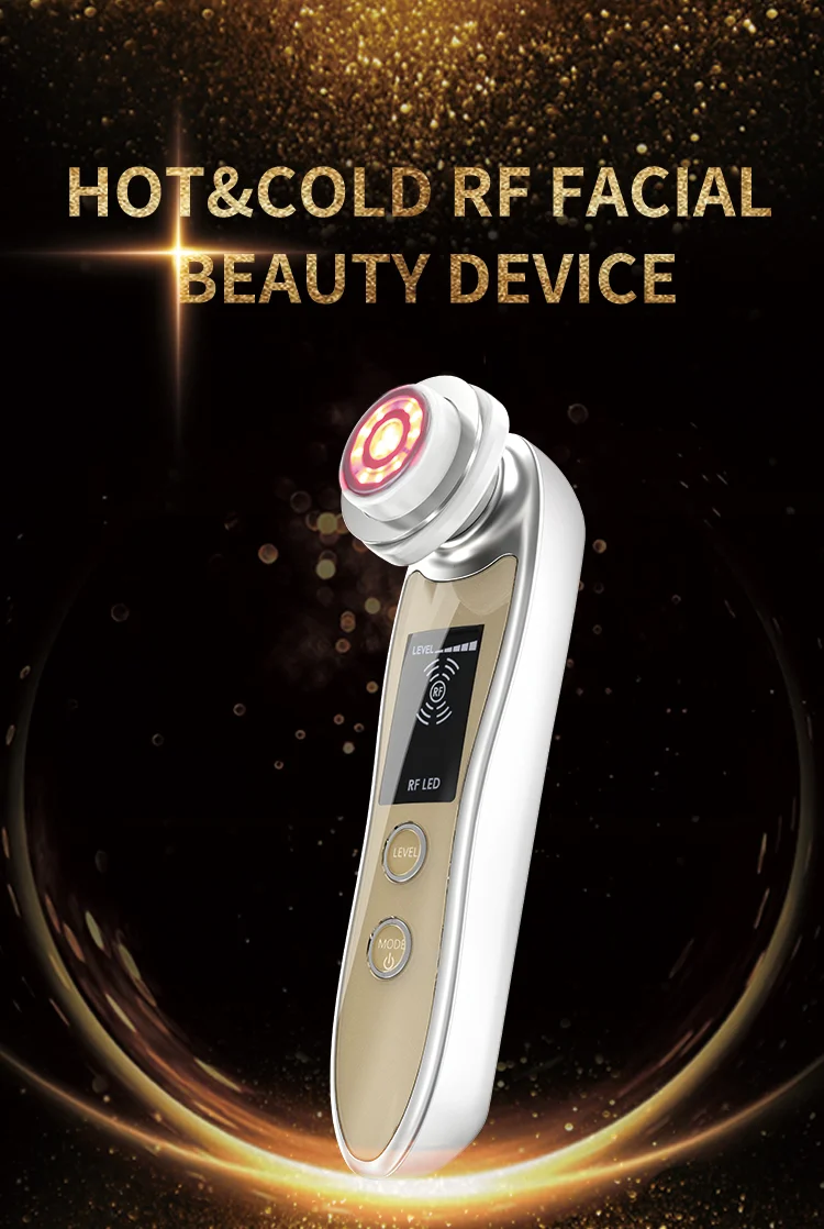 Portable Home Use Beauty Equipment Skin Rejuvenation Beauty Massage Lifting Rf Ems Beauty Device